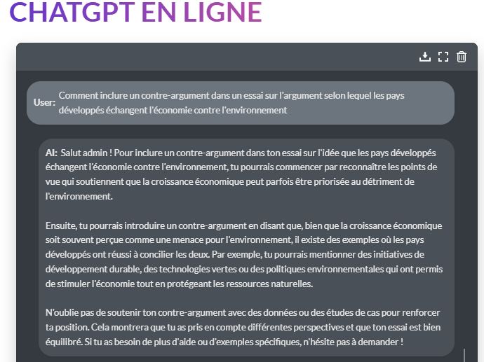  ChatGPT Prompt pour la rédaction d'essais