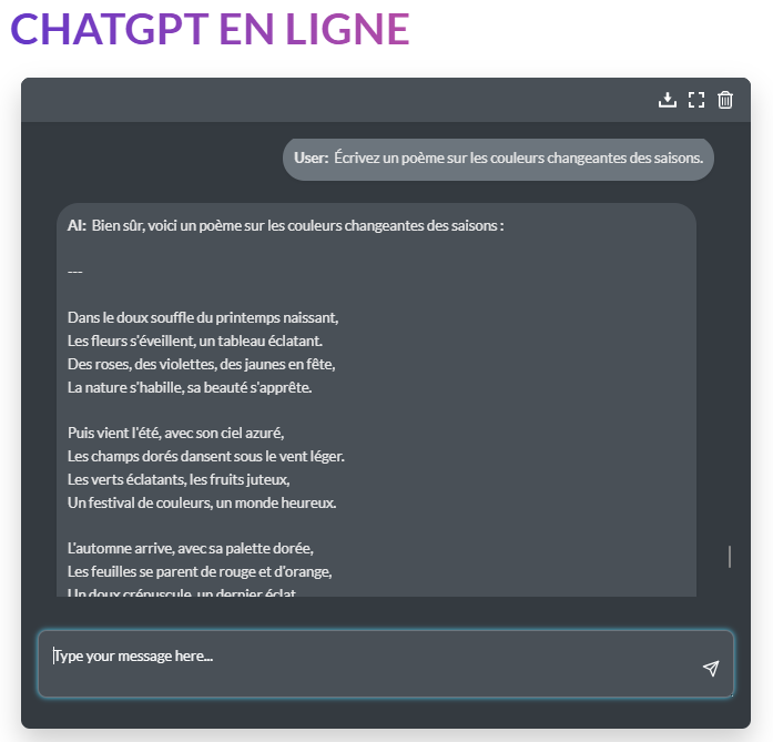 chatgpt prompt pour lecriture de poemes 