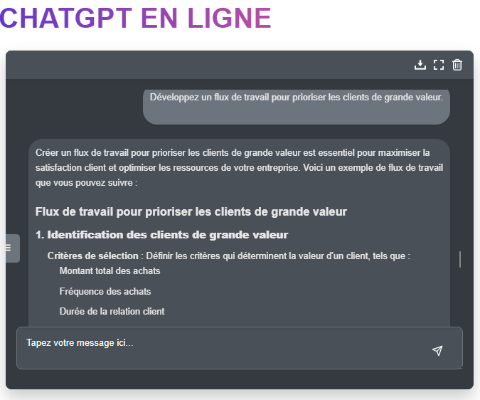 chatgpt prompt pour le service client 4