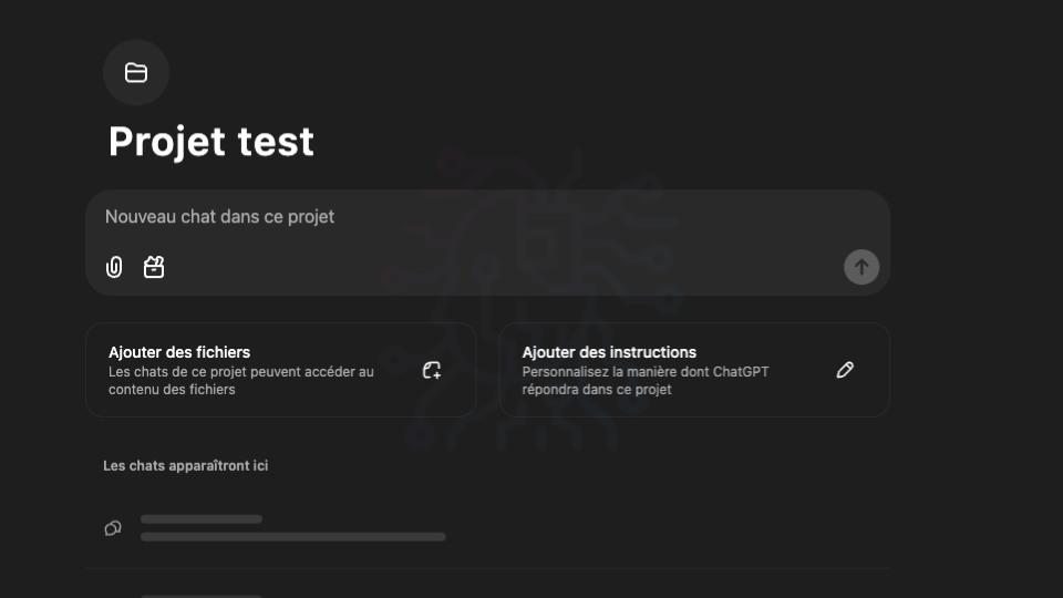 ChatGPT État du Projet (2)