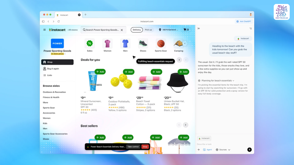 Starting today agent mode in Atlas is launching in preview to Plus Pro and Business users